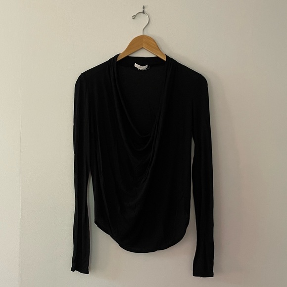 CONSIGNED - Helmut Lang Draped Top - Picture 1 of 5
